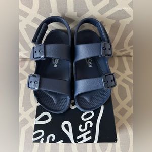 OshKosh Rivar Navy Sandals Toddler 8C